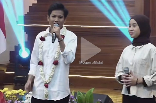 Mila & Valen Berduet Di Hadapan Gubernur Jatim Khofifah Indar Parawansa [Tiktok]