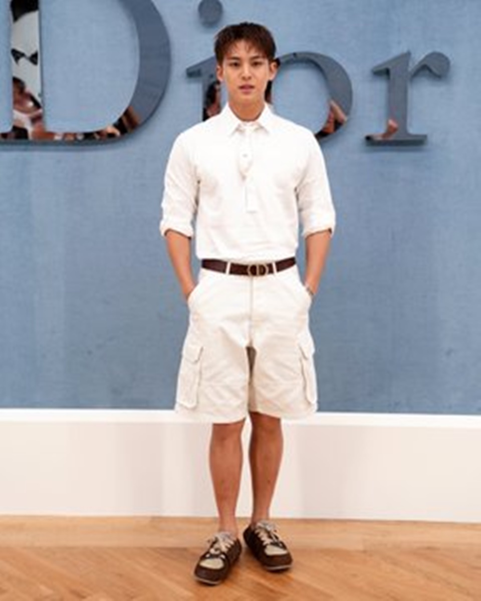 Mingyu SEVENTEEN di Event Fashion DIOR [X/Twitter]