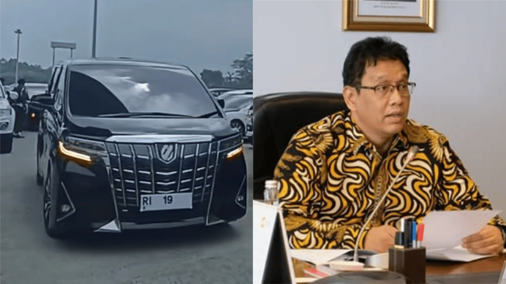 Mobil Dengan Plat Ri 19 [Tiktok]