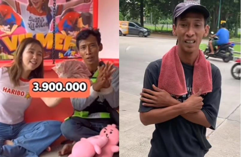 Momen Abang Tukang Rujak Main Mesin Capit Vilmei Tiktok
