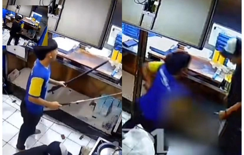 Momen Agus Karyawan Martabak Lawan Geng Motor Yang Ingin Begal Tiktok