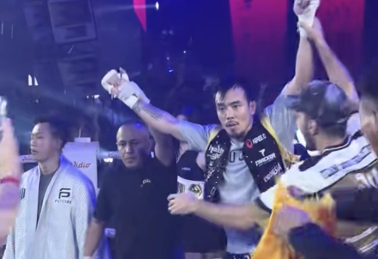 Momen Canggung Saat Pengumuman Pemenang Laga Paris Pernandes Dan Rudy Golden Boy. [TikTok/vidio]