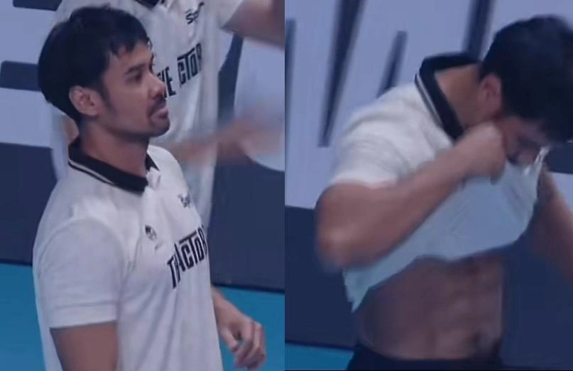 Momen Chicco Jerikho Pamer Perut Six Pack Tiktok