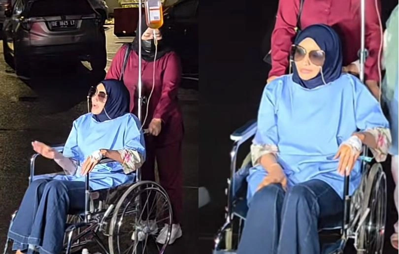 Momen Doktif Diinfus Dan Pakai Kursi Roda Ketika Hadiri Pemeriksaan Tiktok