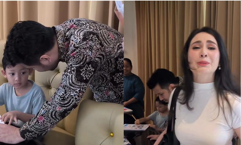 Momen Emil Dardak Bantu Anak Kerjakan Pr Instagram