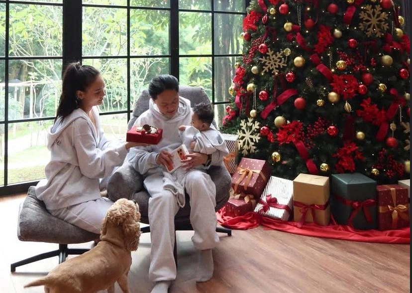 Momen Erika Rayakan Ulang Tahun Bravy Instagram