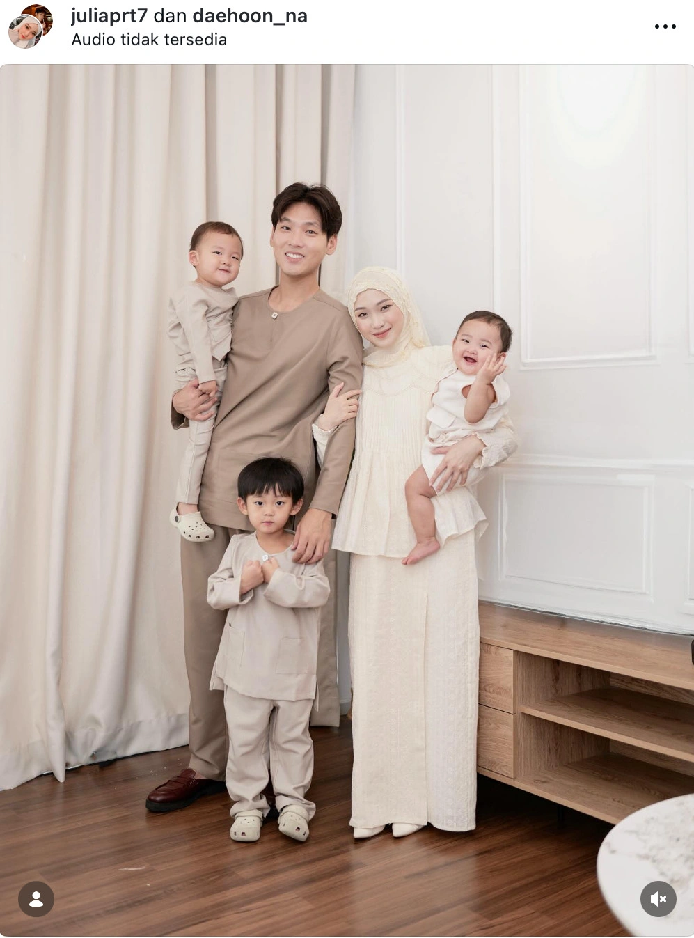 Momen Kebersamaan Jule Dan Na Daehoon Dengan Anak Anak Mereka Ig Juliaprt7