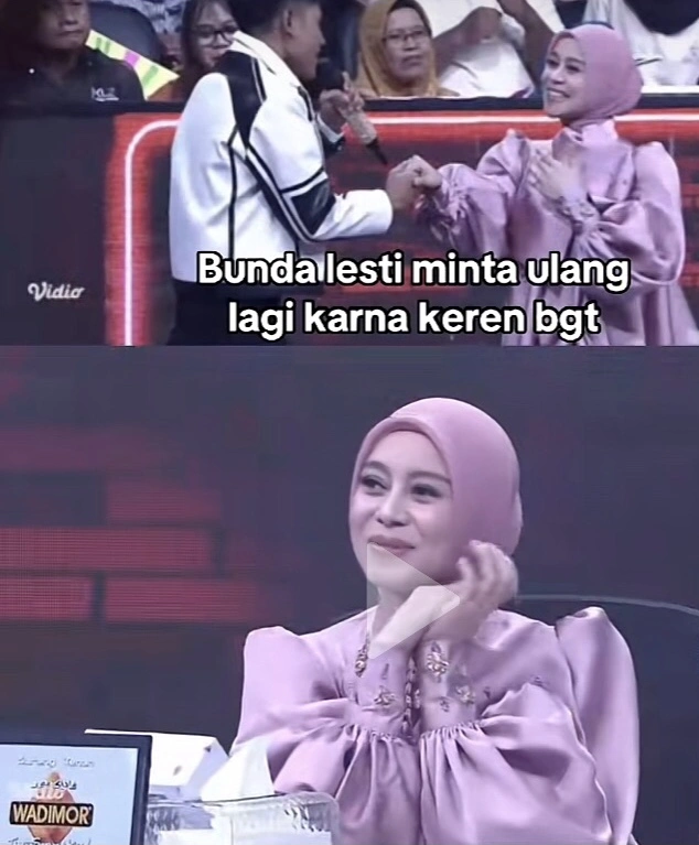 Momen Lesti Kejora Terpukau Dengan Nyanyian Valen Da7 Indosiar (Tiktok)