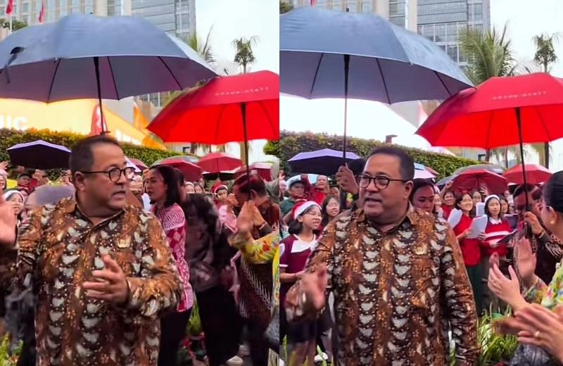 Momen Rano Karno Tinjau Christmas Carol Di Hi Sumber Tiktok