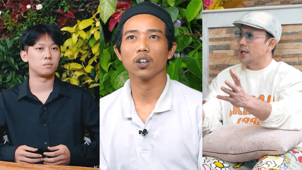 Momen Saksi Buka Suara Soal Konten Giveaway di Podcast Denny Sumargo [Sumber: Youtube]