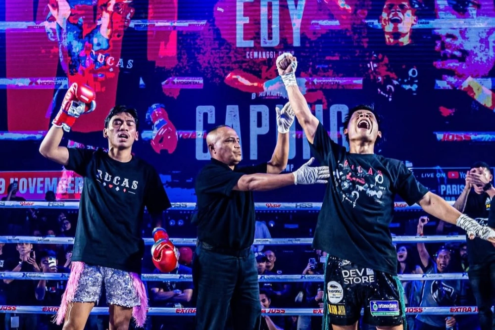 Moment Fight Edy Boxing Vs Capunngg [Instagram]