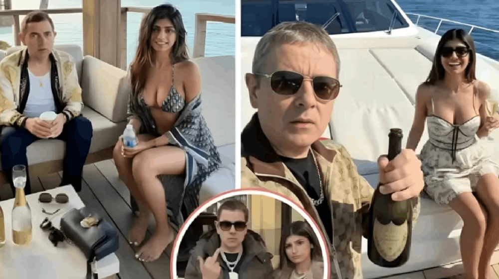 Mr Bean dan Mia Khalifa pacaran, benarkah? [Instagram]