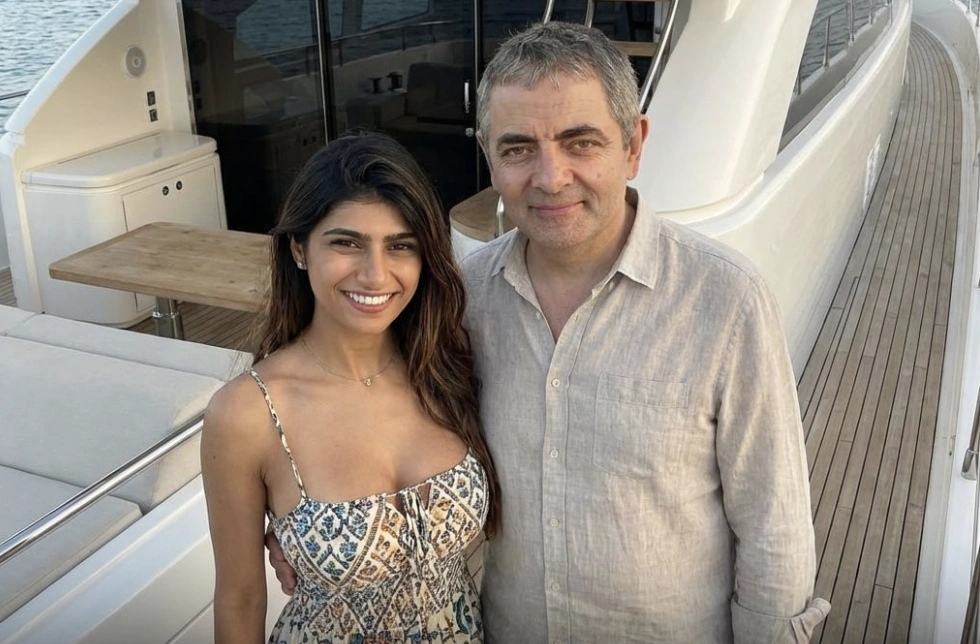 Mr Bean dan Mia Khalifa pacaran, Benarkah?