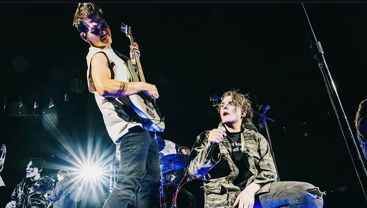 My Chemical Romance Saat Konser Di Chicago Amerika Serikat (Instagram)