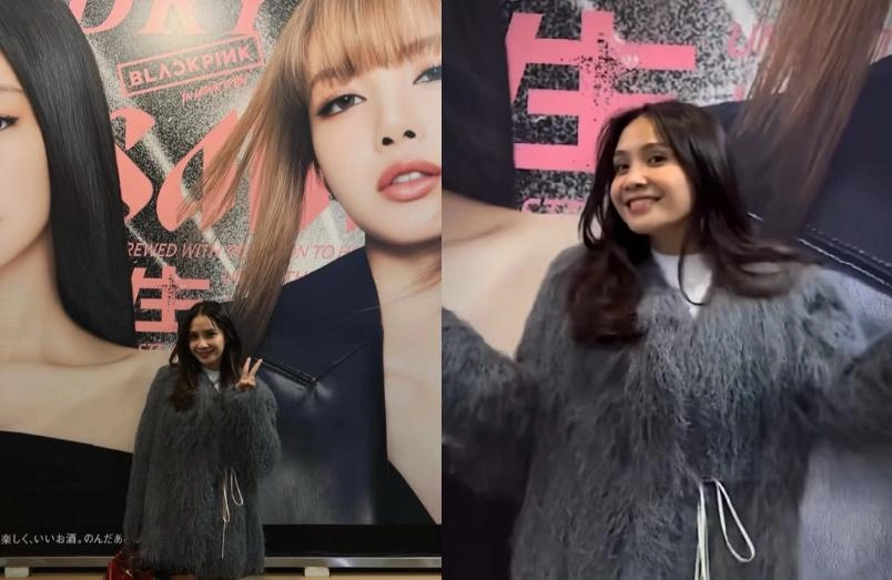 Nagita Slavina Saat Nonton Blackpink Instagram