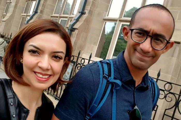 Najwa Shihab Dan Suami [sumber: Instagram Najwashihab]
