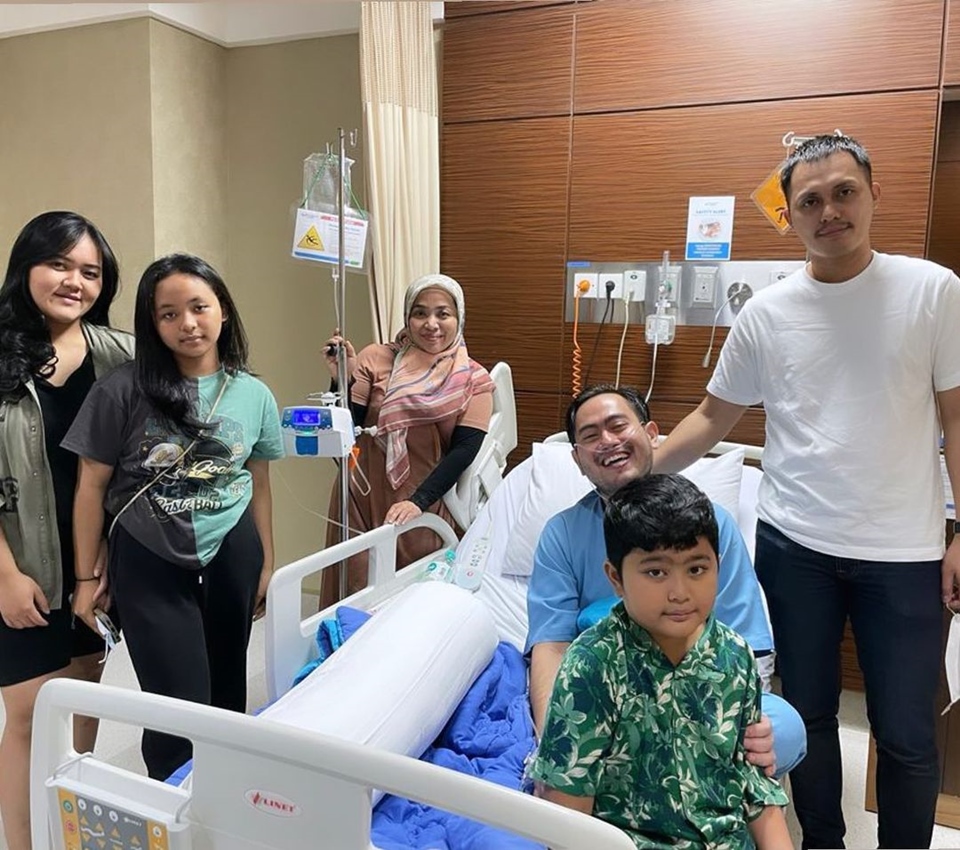 Nassar Tak Sengaja Ketemu Mantan Istri dan Anak di Satu Acara