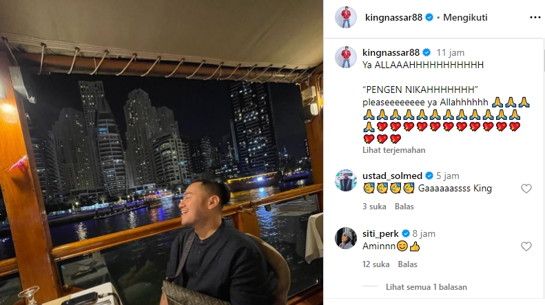 King Nassar Ngebet Pengen Nikah, Siapa Calonnya?