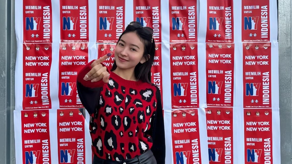 Natasha Wilona Pamer Nyoblos Duluan