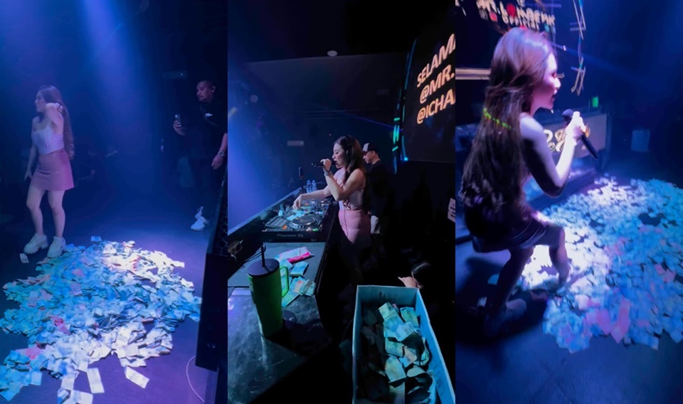Nathalie Holscher Pamer Uang Hasil Saweran Saat Nge-DJ [Instagram]