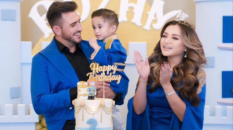 Nathalie Holscher Ketat Batasi Waktu Adzam Main di Rumah Sule