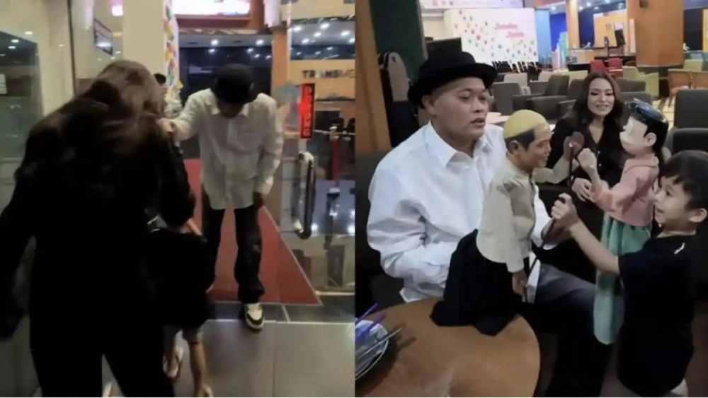 Nathalie Holscher Salim Saat Bertemu Sule [sumber: Tiktok Nathalieholscher14]