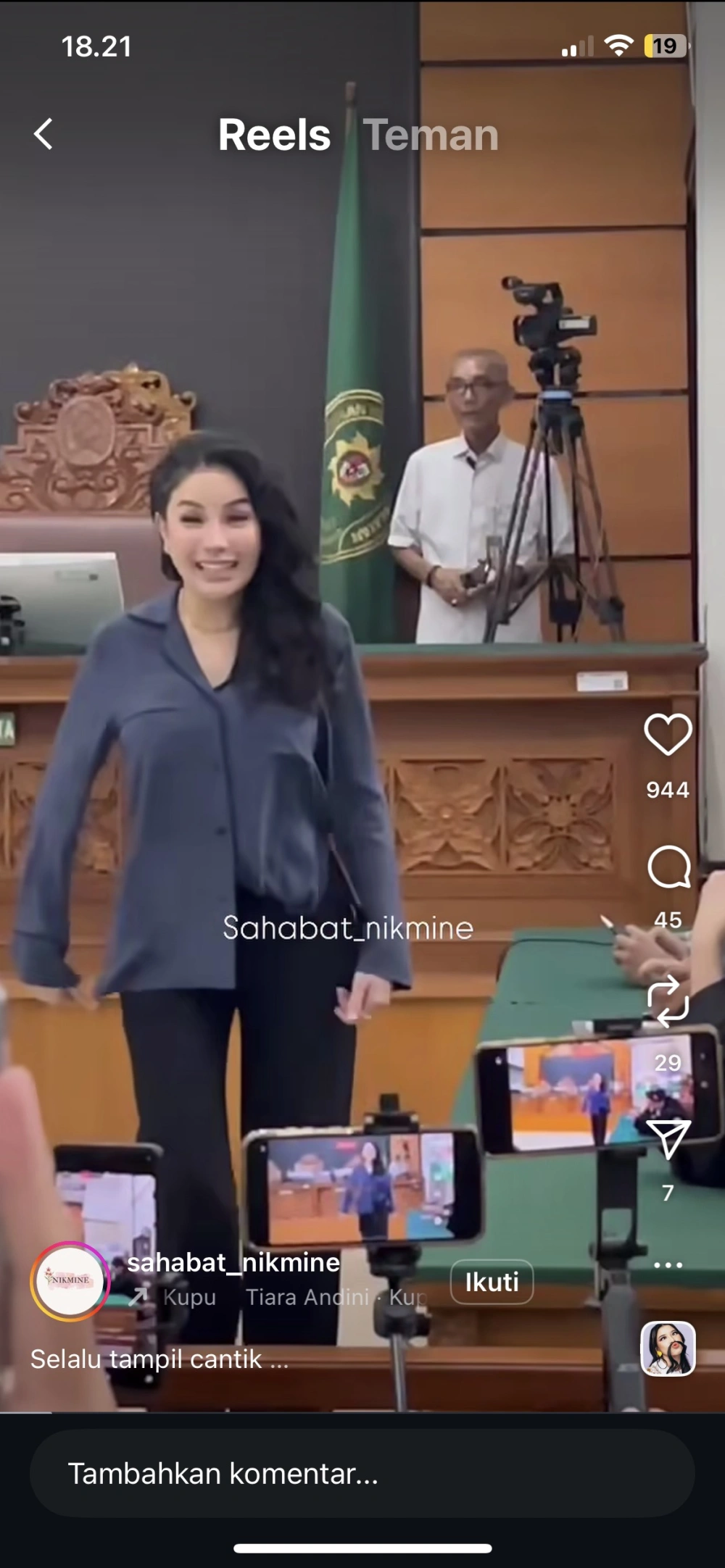 Nikita Mirzani Hadir Dalam Sidang Pembacaan Replik Jpu Atas Pleidoi Tiktok Husni Beta