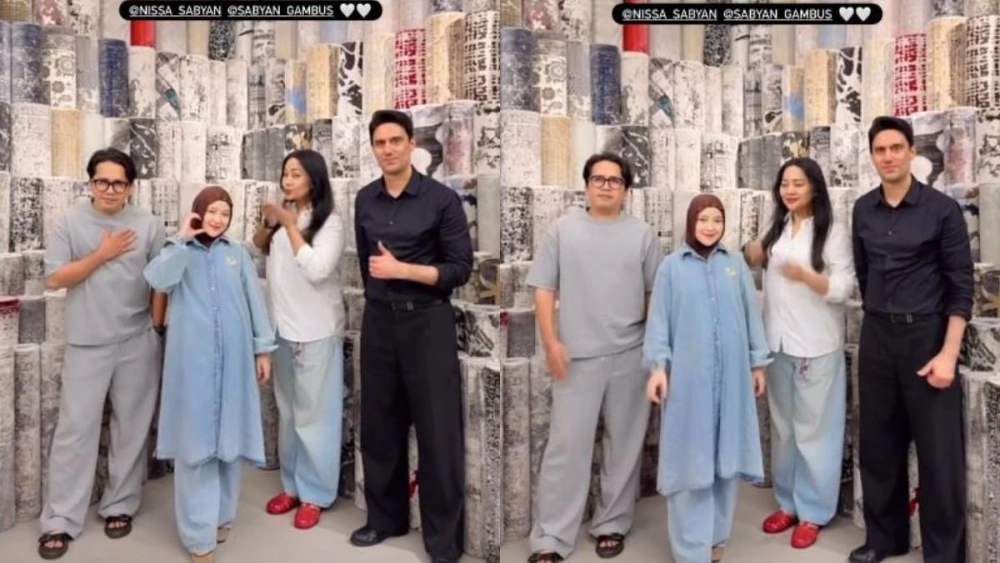 Nissa Sabyan Bareng Ayus Tampil Percaya Diri Dengan Perut Buncit Baby Bump Tampak Instagram Nissa Sabyan