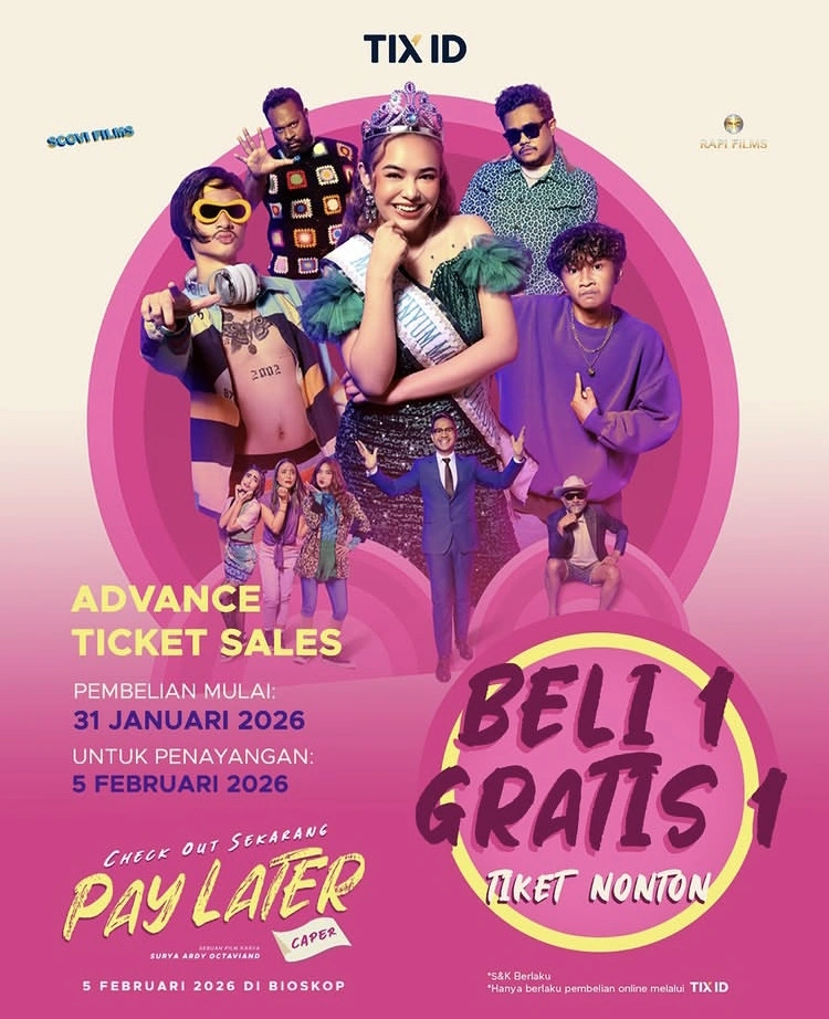 Nonton Film Check Out Paylater Di Bioskop Dengan Tiket Promo [Instagram]
