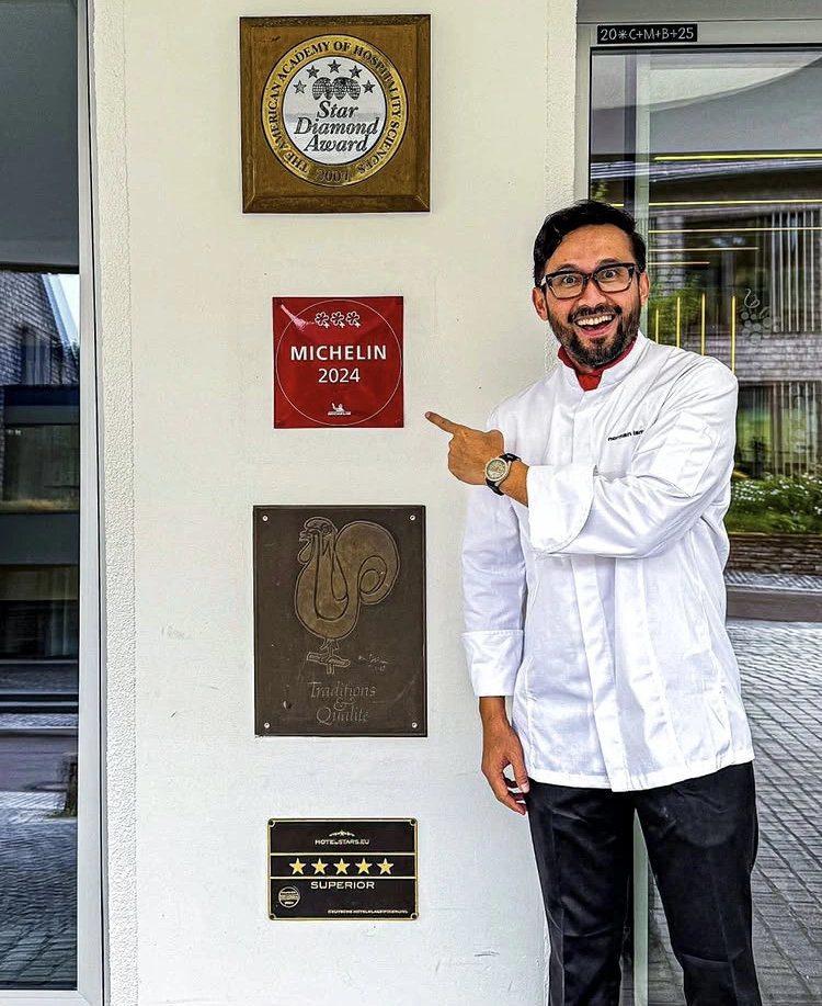 Norman Ismail Saat Jadi Chef Di Restoran Michelin [Instagram]