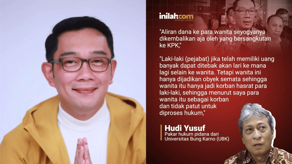 Pakar Hukum Pidana Universitas Bung Karno Hudi Yusuf Mengingatkan Para Pihak Yang Menerima Aliran Dana Untuk Kooperatif [Sumber: Instagram]