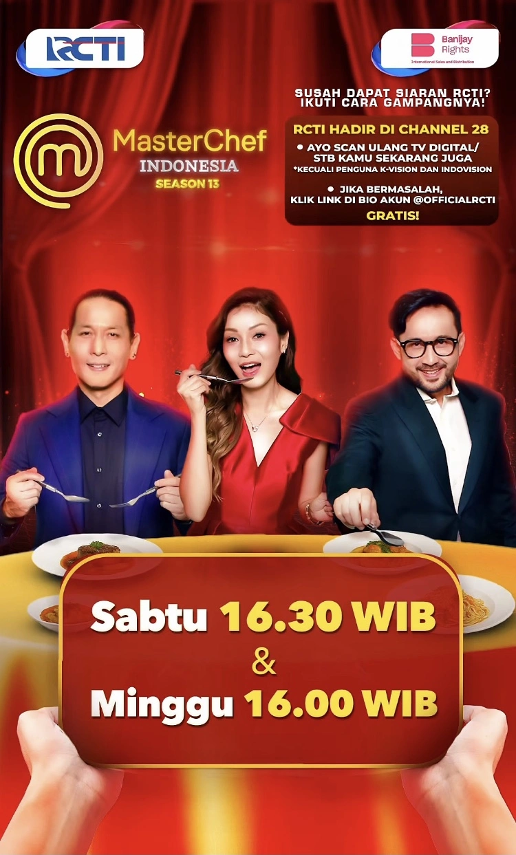 Para Juri Masterchef Indonesia S13 [Instagram]
