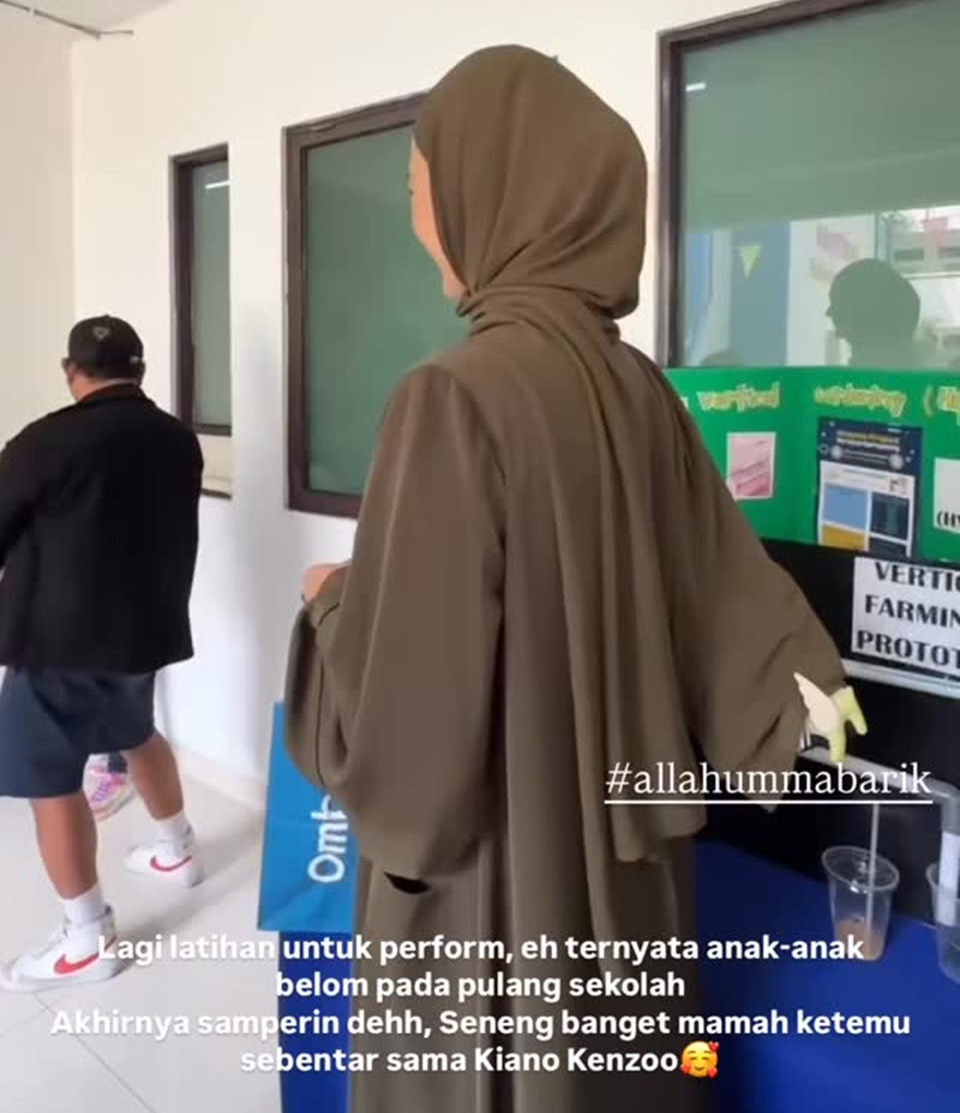 Paula Verhoeven Datangi Sekolah Anak Demi Ketemu Kiano dan Kenzo [Instagram]