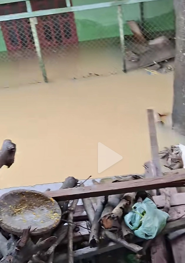 Penampakan Banjir Yang Belum Surut (Tiktok)