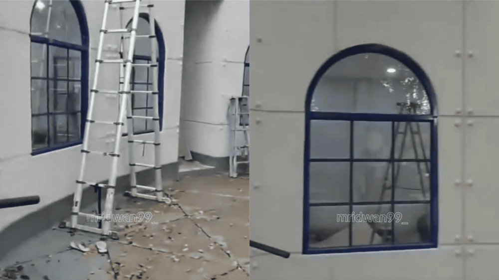 Penampakan Dalam Tugu Titik 0 Km Tangerang Yang Jadi Sorotan [Sumber: Tiktok]