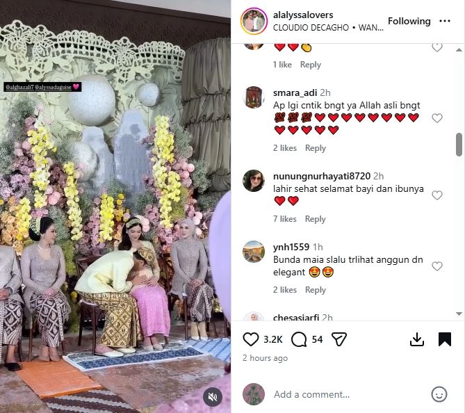 Penampilan Alyssa Daguise [sumber: Instagram Alalyssalovers]