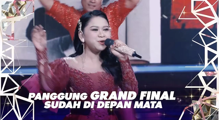 Penampilan April Di Panggung Da7 Indosiar Top 3 [Instagram]