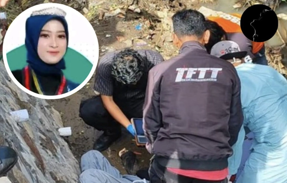 Penemuan Jenazah Faradila Amalia Najwa Oleh Warga. [Instagram/@kriminews]
