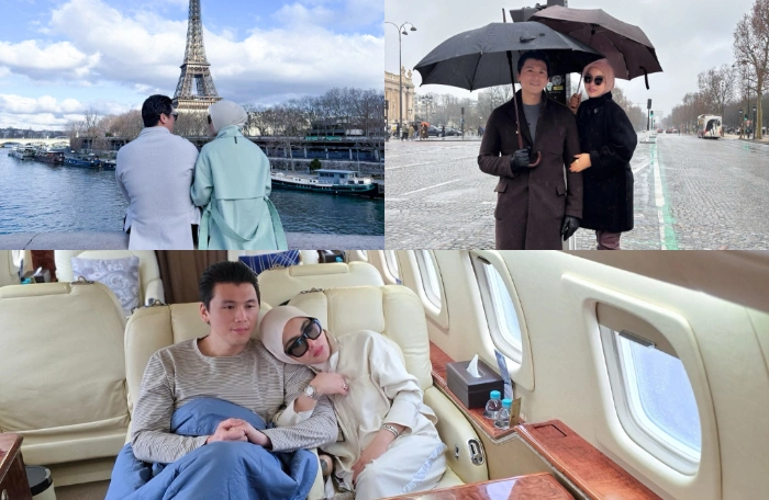 Perayaan Anniversary Pernikahan Syahrini Dan Reino Barack [sumber: Instagram Princessyahrini]