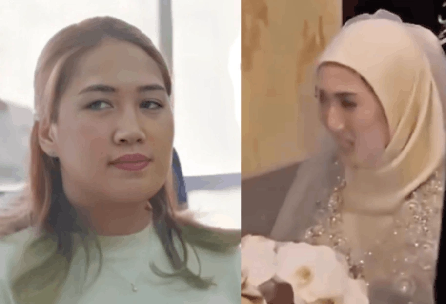 Perempuan yang diduga ada dalam video pernikahan di Malaysia yang diklaim pernikahan Gubernur Aceh Muzakir Manaf. [Instagram]