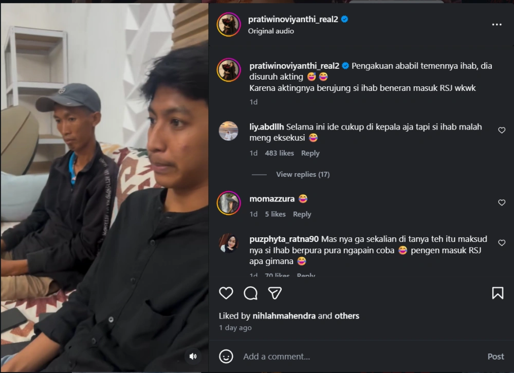 Permohonan Maaf Ababil Dan Paman Ihab Cc Instagram