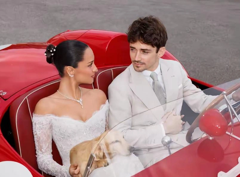 Pernikahan Megah Charles Leclerc Tiktok