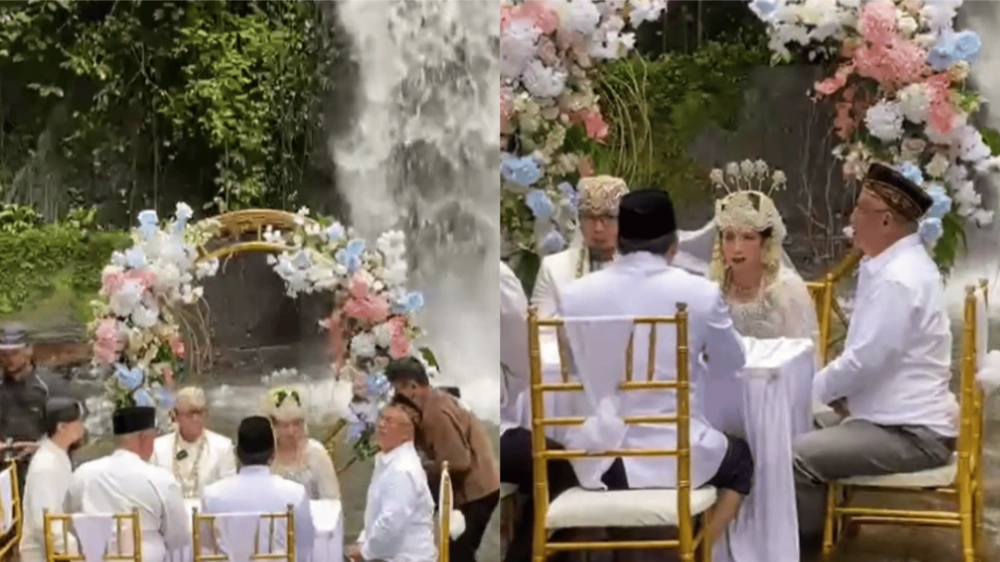 Pernikahan Viral Di Curug [Tiktok]