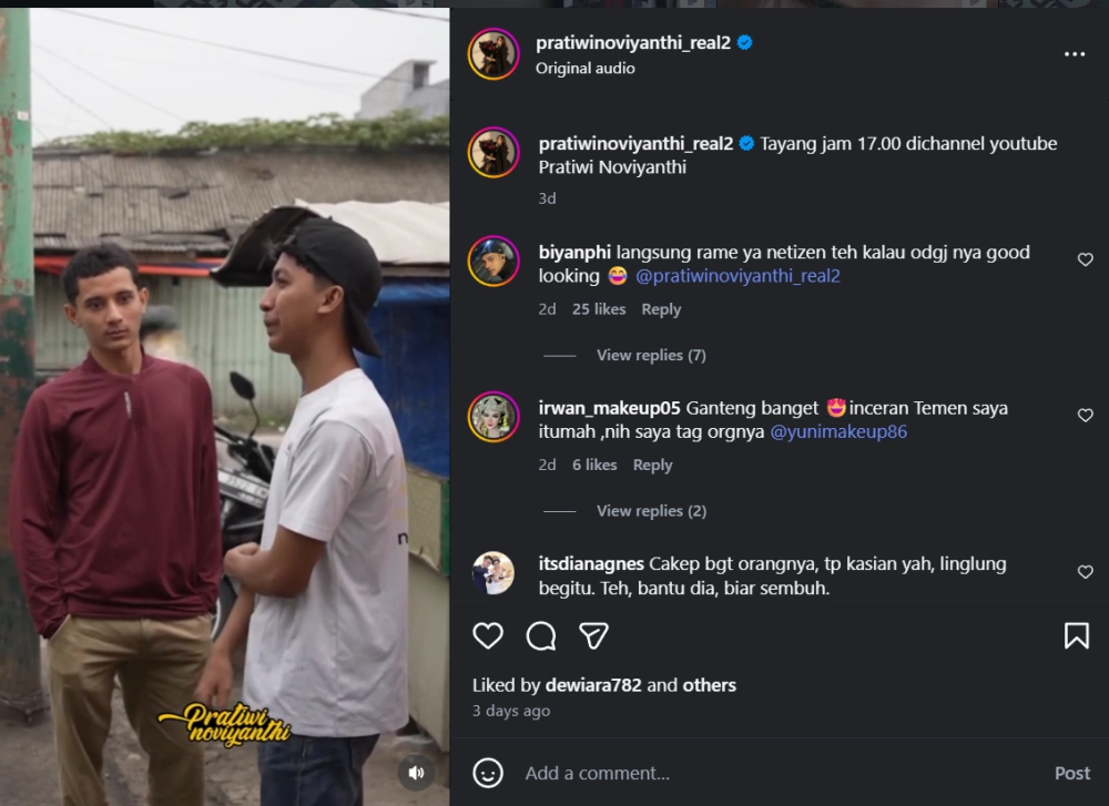Persekongkolan Ihab Dan Temannya Untuk Ngeprank Pratiwi Noviyanthi Cc Instagram