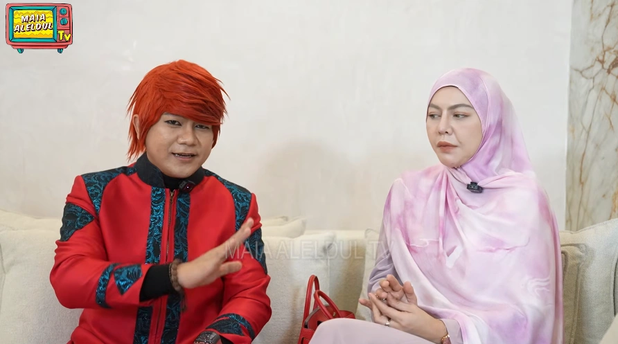 Pesulap Merah Di Podcast Maia Aleldul Tv [Sumber: Youtube]