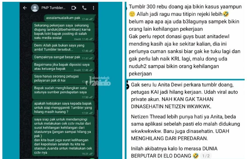 Petugas Kai Berujung Kena Pecat Perusahaan Tiktok