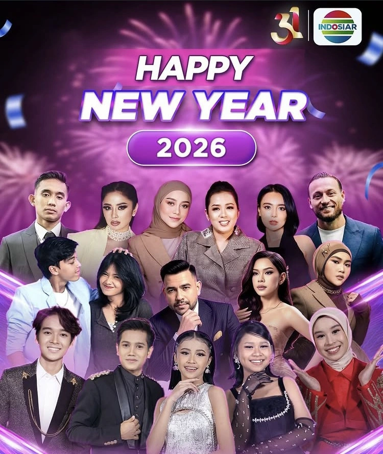 Poster Acara Tahun Baru 2026 Indosiar [Instagram]