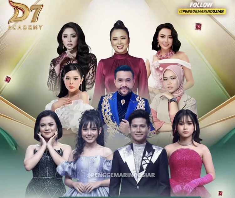 Poster Da7 Top 7 Indosiar Terbaru (Tiktok)