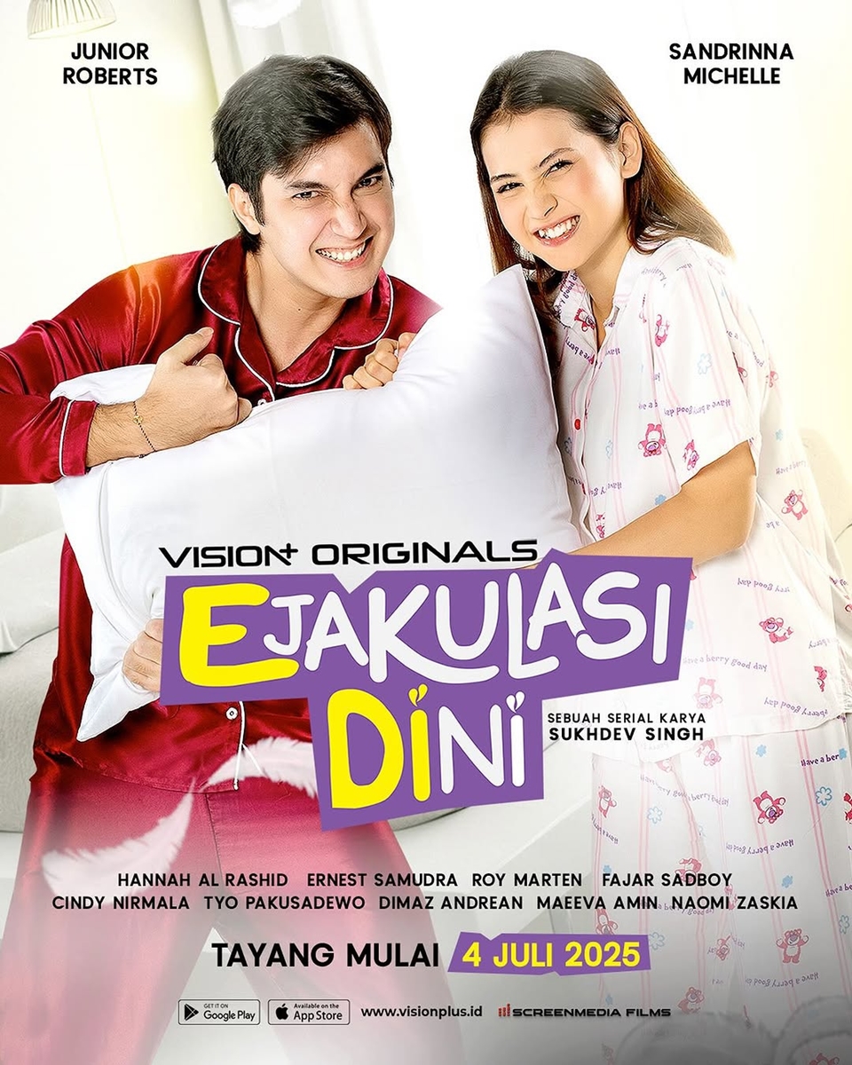 Serial Ejakulasi Dini jadi Trending Netflix (Instagram/@visionplusoriginals)