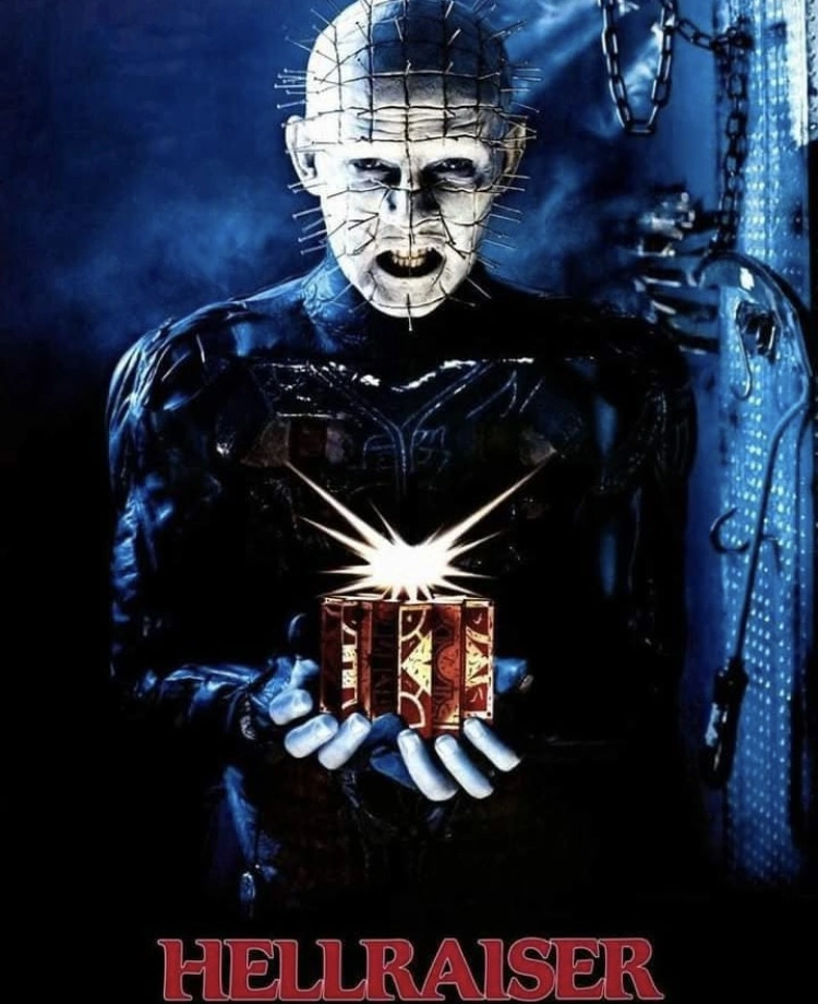 Poster Film Hellraiser 1987 (Instagram)